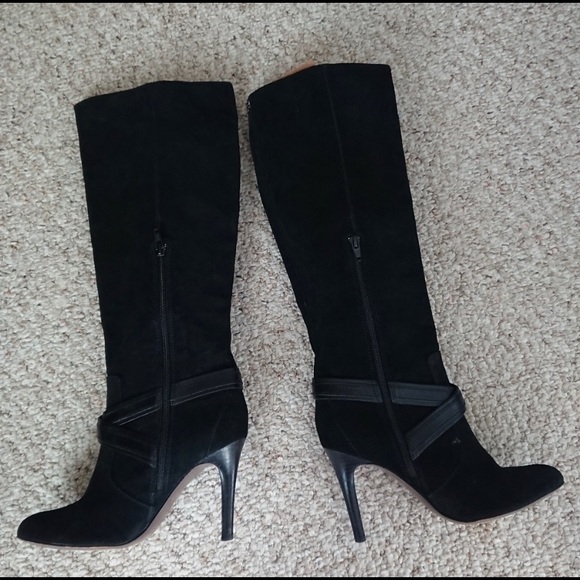 Coach Sz. 6.5 Suede & Leather Boot - Picture 6 of 7